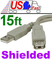 15ft long USB2.0 A Male~Female Extension Camera/Webcam/Cam/Printer Cable/Cord{L picture