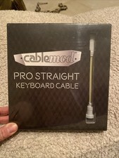 CableMod Pro Straight Keyboard Cable (yellow USB A to USB Type C, 150cm) picture