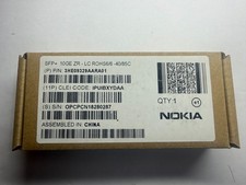 Nokia 3HE09329AA 01 IPUIBXYDAA SFP+ 10GBASE-ZR 1550nm 80KM SMF I-TempTransceiver picture