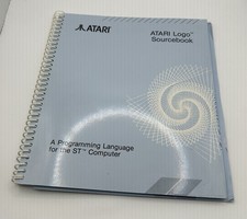 Atari ST Logo Sourcebook Spiral-Bound Vintage Programming Book MPN CO26106-001 picture