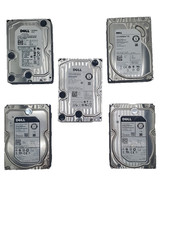 Lot of 5 Dell/WD Hard Drive 3.5