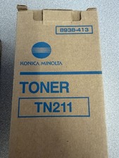 Genuine Konica Minolta TN211 8938-413 Black Toner Bizhub 200 222 250 282 OEM picture