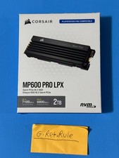 CORSAIR MP600 PRO LPX 2TB Internal SSD PCIe Gen 4 x4 NVMe M.2 w/Heatsink PS5 picture