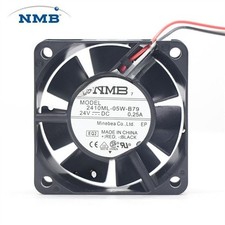 NMB Fan 2410ML-05W-B79 DC 24V 0.25A 60*60*25mm Axial Cooling Fan 3-wire picture