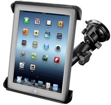 RAM Suction Cup Mount with Tab-Tite Cradle for Large Tablet - Fits iPad and More picture