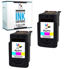 CMYi 2X Compatible Canon CL-211 Ink Cartridges for PIXMA MX410 MX420 MP230 MP235 picture