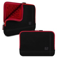 SumacLife Padded Laptop Microsuede Sleeve Case Zip Bag For 13.6