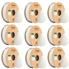 10KG/Set eSUN TPE-83A 3D Printer Filament Flexible TPE Filament 1.75mm 1KG White picture