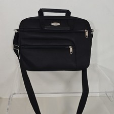 Samsonite 1910 Black Nylon Padded Shoulder/Messenger Bag w/ Strap 15