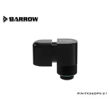 Barrow G1/4 Dual Rotary Fitting 21mm Offset 45/90/360° Bend TX360PX-21 picture