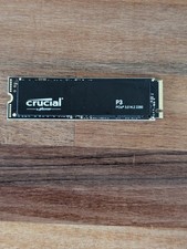 Crucial P3 PCIe 3.0 M.2 2280 4TB SSD Black Used A picture