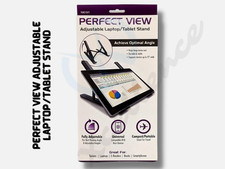 Perfect View Adjustable Laptop and Tablet Stand - Folds & Expands for travel NEW picture