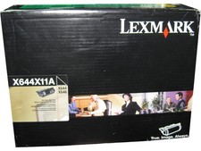 Genuine OEM LEXMARK X644X11A Black Extra High Yield Toner 32k X644 X646 Series picture