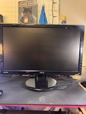ASUS VH226H 21.5 Inch Widescreen LCD Monitor Black Very Good 3E picture