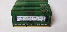 Lot (12) Memory Card 2G 2Rx8 PC3 10600S Samsung M471B5673FH0 picture
