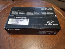 Original Lexmark C500H2KG schwarz Toner Lexmark C500 / X500 / X502 Neu B picture