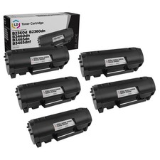 LD Compatible Dell 331-9805 HY Black Toner 5-Pack for Laser B2360/B3460/B3466 picture