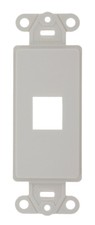 Leviton 41638-W Decora Insert Kit, 6P6C, White picture