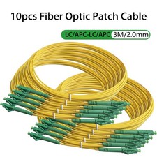 1/2/3/5/10pcs Fiber Optic Cable 3M 2.0mm LSZH G657A2 Single Mode LC/APC-LC/APC picture