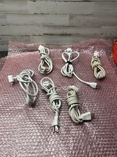 LOT OF 6 MIXED VOLEX/LONGWELL APPLE POWER CORDS EXTENSION PLUG  2.5A 125V picture