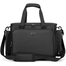 17 inch Large Lawyer Tote Bag Laptop Briefcase Attache Case Legal Size picture