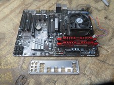 Gigabyte GA-970A-D3P AMD FX FD6300WMW6KHK  Desktop Motherboard 8GB RAM + I/O picture