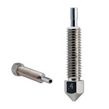 1 PC Micro Swiss Brass Plated Nozzle for FlowTech Hotend 0.4mm 3D Printer picture