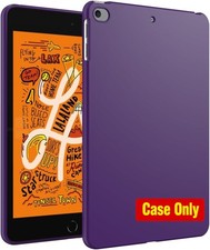 Slim Soft TPU Protective Cover Case for iPad Mini 5 2019 & Mini 4 2015, Purple picture