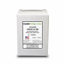 Compatible FB250 UV ink 2 Liter Box - WHITE for HP FB500 FB700 FB750 FB950  picture