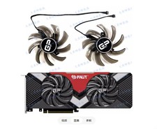 For PALiT RTX2070 2080 GAMING PRO/DUAL Graphics Card Cooling Fan GA91S2U picture