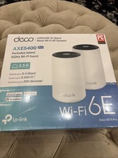 TP-Link Deco XE75 Pro AXE5400 WiFi 6E Mesh System (2 Pack) picture