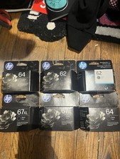 HP 67XL Black Ink Cartridges Bundle Of  6  picture
