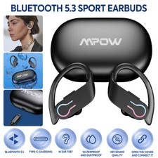 Mpow TWS Sport Earphone Bluetooth 5.3 Headphone HiFi Stereo Headset Ear Hook Mic picture