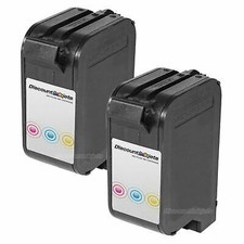 2pk C6625AN Color Ink Cartridge for HP 17 HP17 inkjet picture