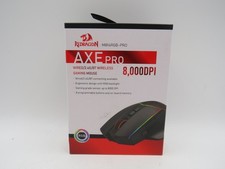 Redragon Axe Pro Wireless Gaming Mouse 2.4/BLTE/USB-C 8000 DPI NEW SEALED picture