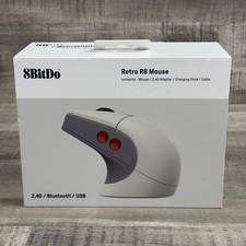 Retro Mouse 8Bitdo R8 with Charging Dock 3395 PAW Optical Sensor picture