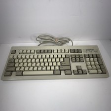 Vintage Micron NMB RT101+ Windows Wired PS2 Keyboard Retro picture