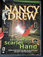 Nancy Drew: Secret of the Scarlet Hand PC CD Maya curator detective mystery game picture