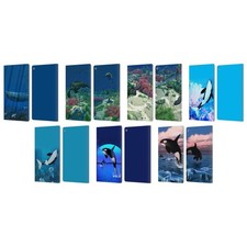 OFFICIAL SIMONE GATTERWE LIFE IN SEA LEATHER BOOK CASE FOR AMAZON FIRE picture