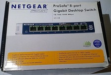 NETGEAR GS108  (GS108) 8 Port Standalone Gigabit Ethernet Switch picture