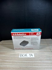 SEALED U.S. Robotics USB Print Server TCP/IP APLTLK NTBUI (USR7500) picture