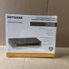 NETGEAR 8-port 10/100/1000mbps Gigabit Ethernet Switch GS308-100PAS New Sealed picture