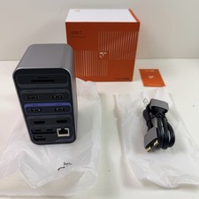 TobenONE 16-in-2 MacBook Docking Station Dual 4K@60Hz USB C HDMI USB Ethernet picture