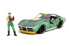 Jada Street Fighter 124 1969 Chevrolet Corvette Stingray ZL1 & 2.75