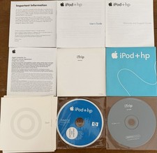 Ipod + Hp Install Cd - 691-5174- A 2004 Hewlett Packard Development Co  picture