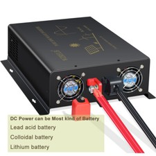 3000W Power Converter 48V 120V Pure Sine Wave Inverter Car Truck Solar 2.4A USB picture