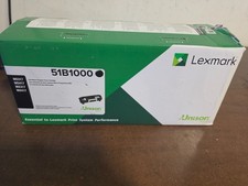 Lexmark 51B1000 Black Return Program Toner Cartridge - Brand New Factory Sealed picture