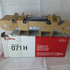 NEW GENUINE - CANON 071H High Yield BLACK TONER - 071 H 5646C001 SEALED BAG picture