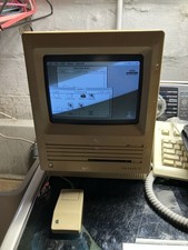 Vintage 1988 Apple Macintosh SE Computer -mouse -hard Drive -discs No Keyboard picture