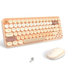 AJAZZ 308i 2.4G Wireless Silent Keyboard and Mouse Combo, Ergonomic Compact Set picture